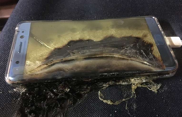 incêndios do Galaxy Note 7