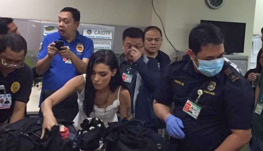 Brasileira presa nas Filipinas