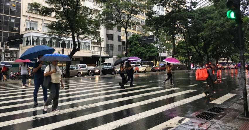 BH pode ter pancadas de chuva nesta quarta feira Não cai uma gota