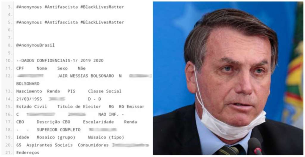 Perfil Divulga Dados Da Fam Lia Bolsonaro E De Apoiadores Do Presidente