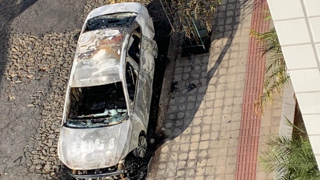 Suspeito de atear fogo em veículos no bairro Colégio Batista é preso