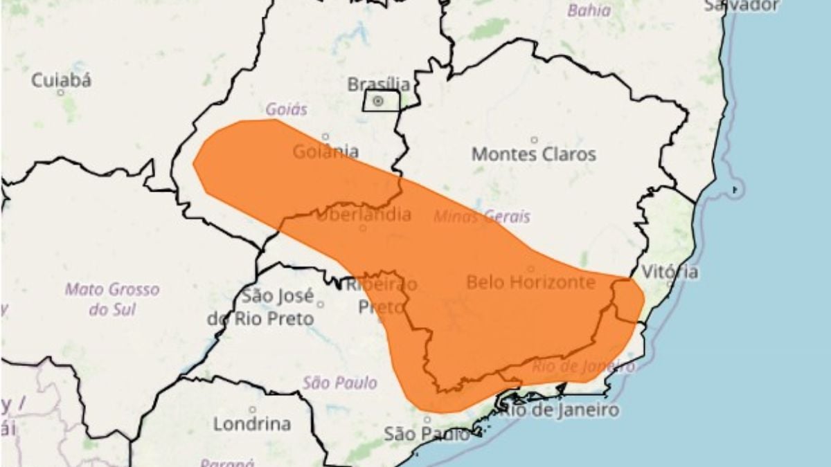 Inmet Alerta Para Chuvas Intensas Para Cidades De Minas Gerais