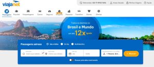 Página de buscas Viajanet