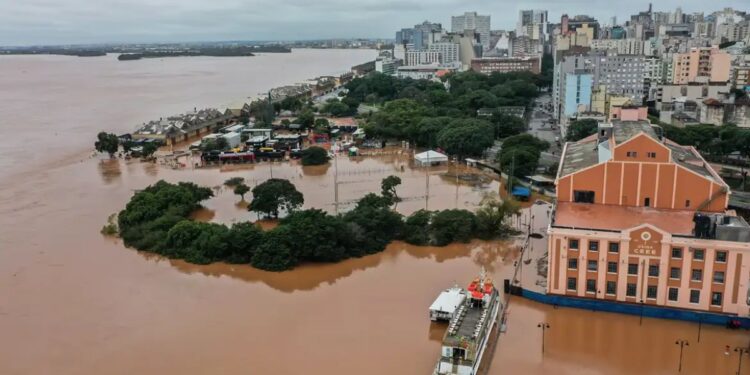 Porto Alegre inundada