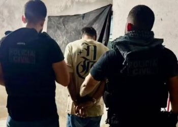 homem preso importunação sexual