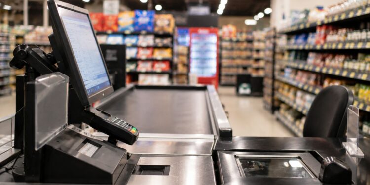 caixa de supermercado