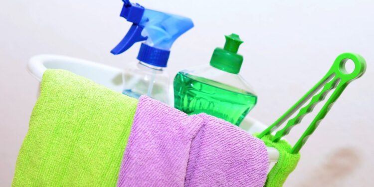 produtos de limpeza