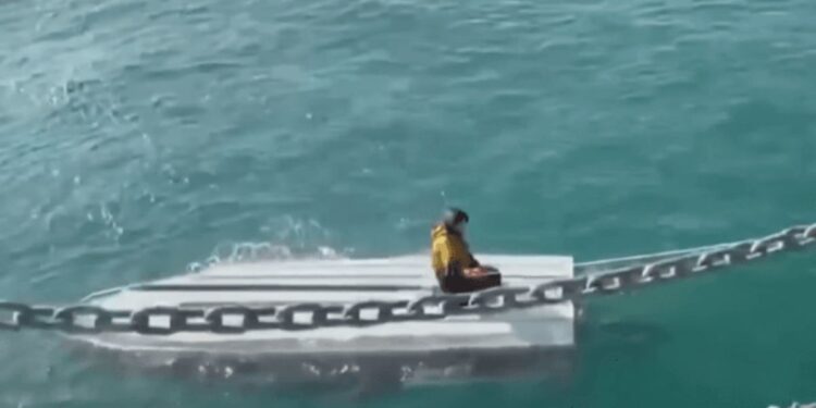criança à deriva