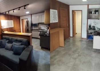 Airbnb em Santa Catarina antes e depois