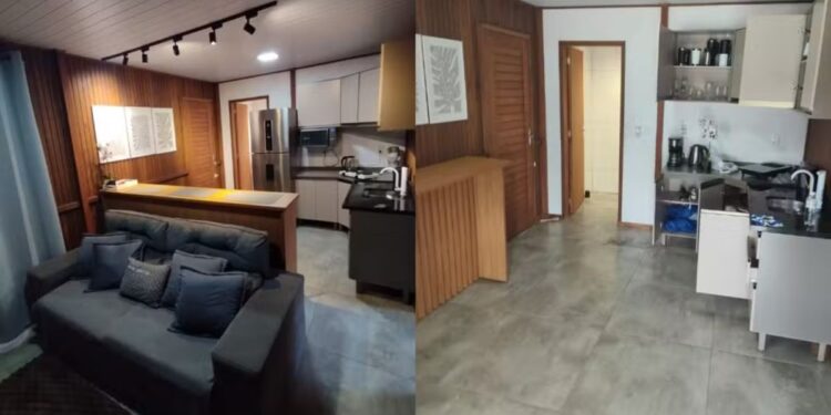Airbnb em Santa Catarina antes e depois