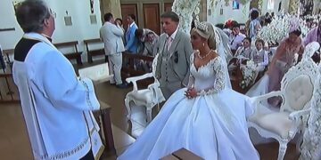 noiva perde paciência