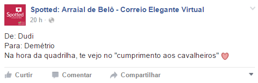 Arraial de Belo Horizonte terá correio elegante moderninho