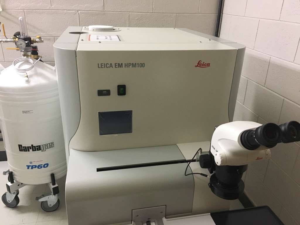 Equipamento para congelamento de amostras em alta pressão Divulgação/UFMG