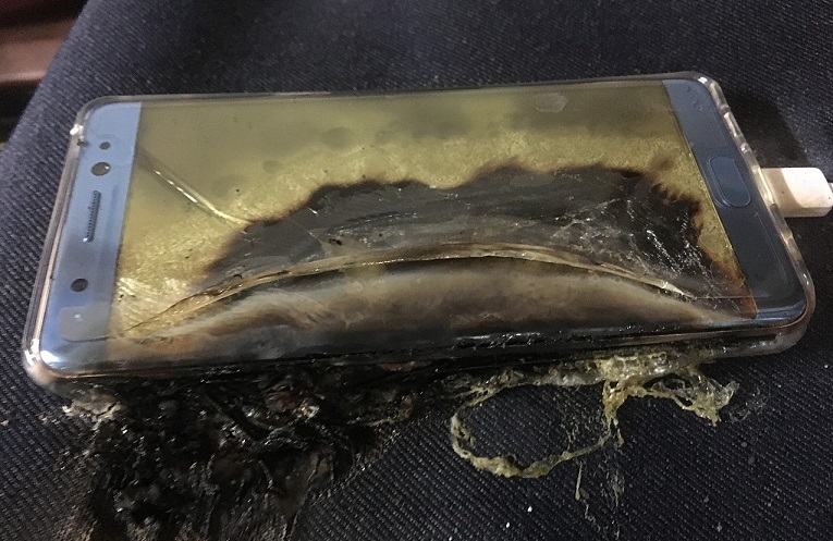 incêndios do Galaxy Note 7
