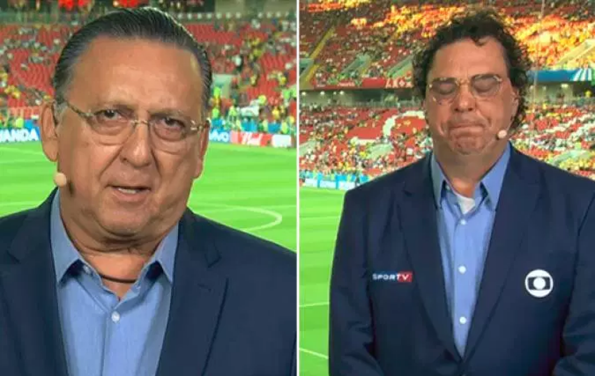 Casagrande comemora sobriedade durante Copa e se emociona ao vivo