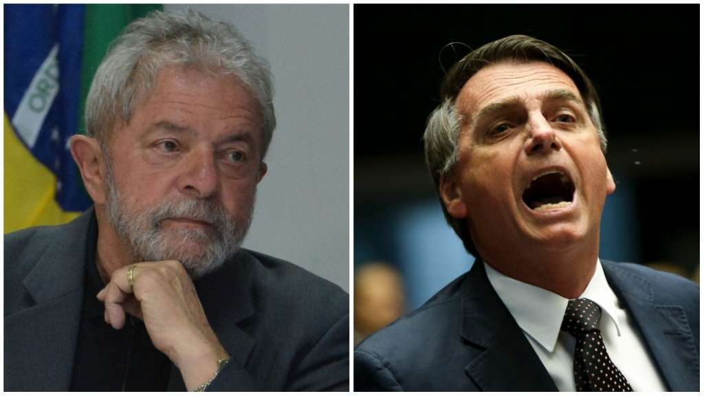 luiz inácio lula da silva e jair bolsonaro