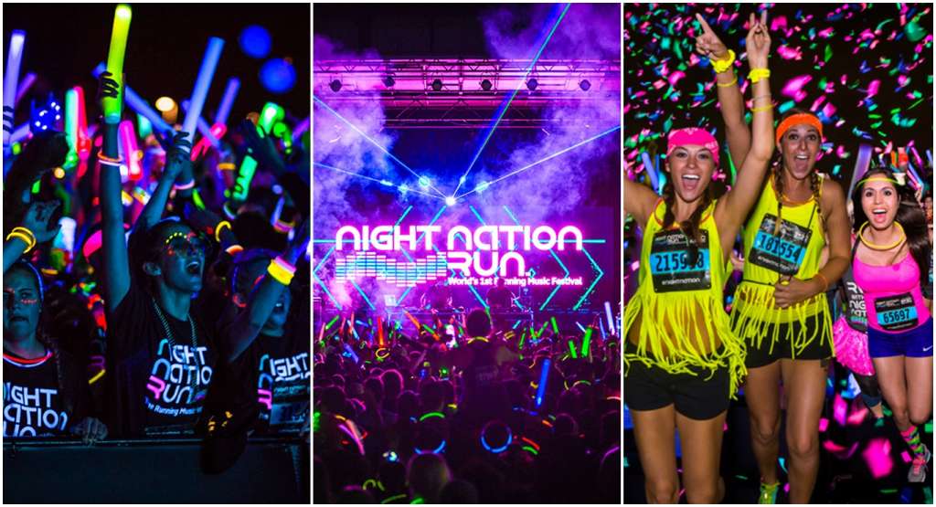 Night Nation Run festival de corrida e música chega à capital mineira