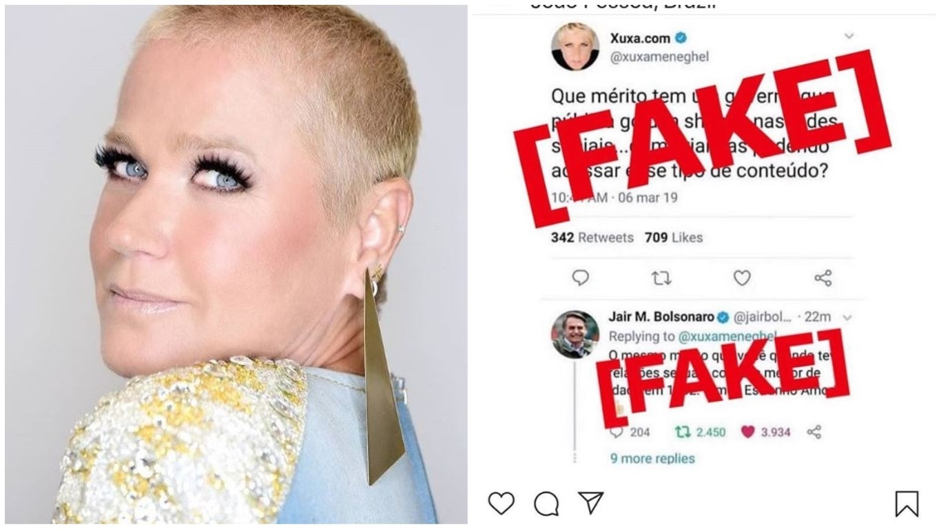 Xuxa é Atacada Por Fake News Se Tiver Caráter Vai Me Pedir Desculpas 7357