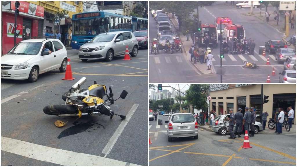 Grave acidente deixa um morto e três feridos na avenida Amazonas Grave acidente deixa um morto e três feridos na avenida Amazonas