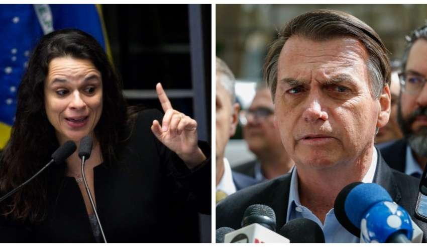 Resultado de imagem para janaina e bolsonaro