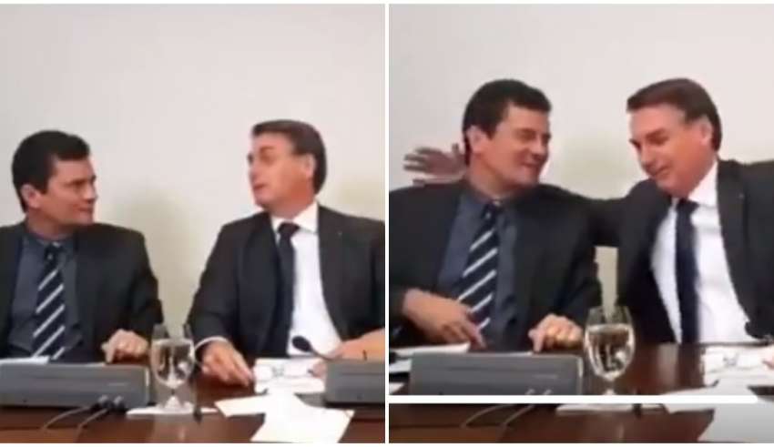 Resultado de imagem para BOLSONARO troca troca moro
