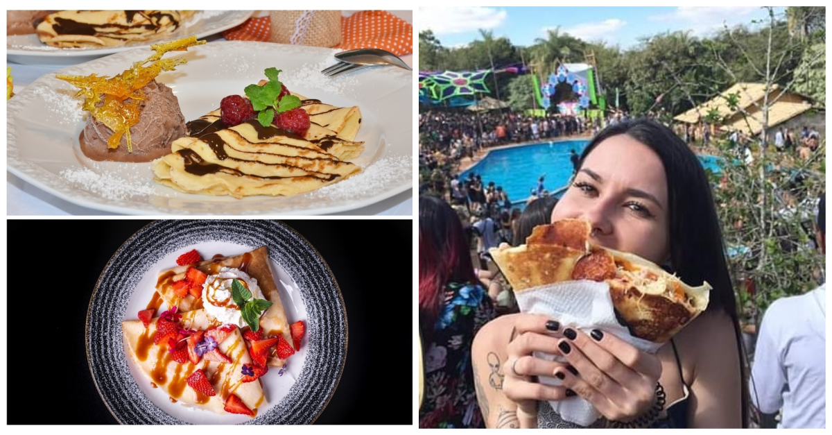 Doce, clássico e veggie: BH terá rodízio de crepe com mais de 20 sabores