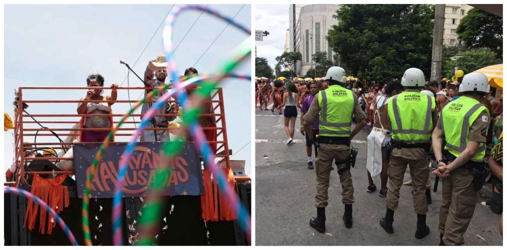 blocos denunciam intimidação da PMMG