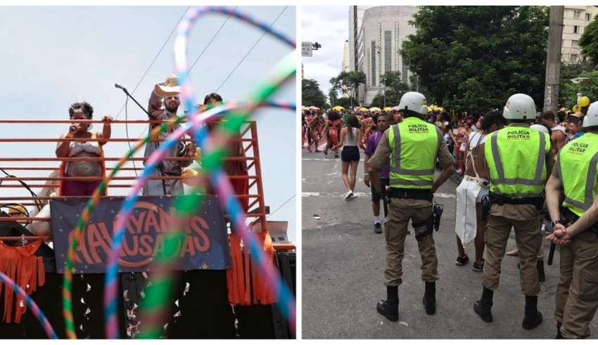 blocos denunciam intimidação da PMMG