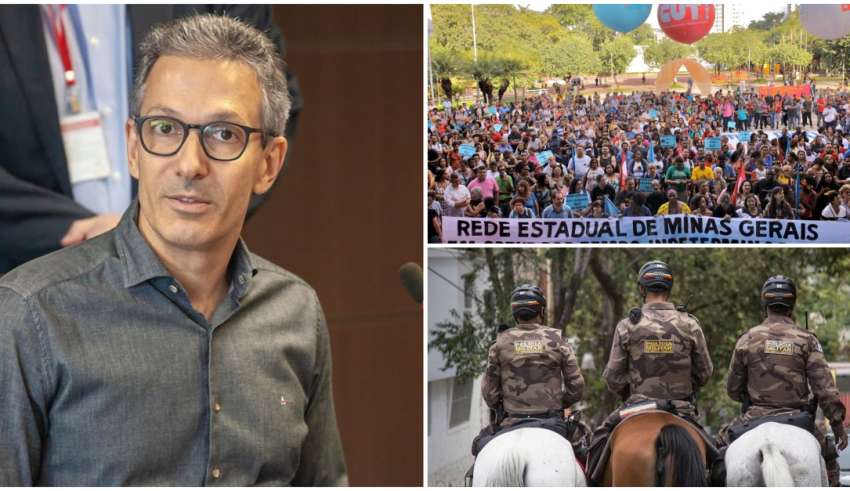 Zema prioriza segurança e esquece professores