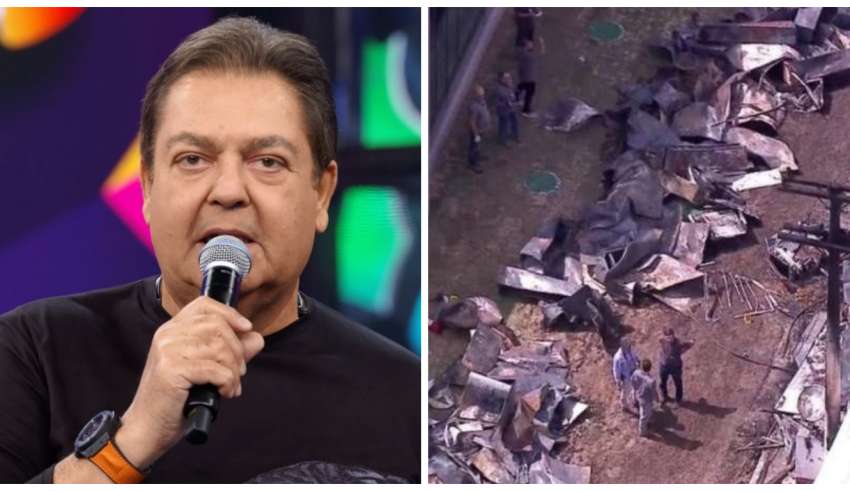 Faustão e incêndio no Ninho