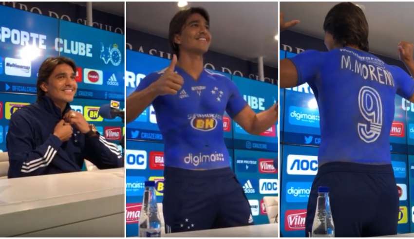 Marcelo Moreno é apresentado