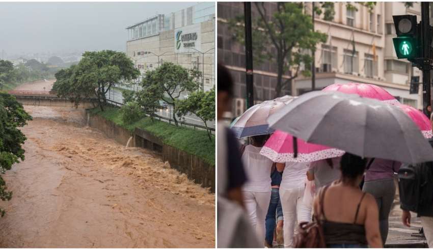 alerta de tempestade severa em BH
