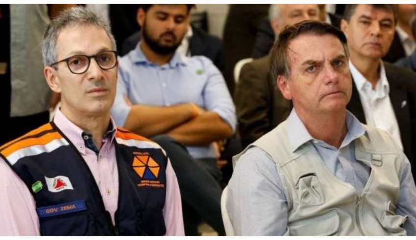 Romeu Zema e Jair Bolsonaro