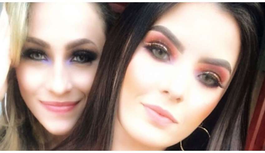 Amanda e Ludmila fizeram boletim de ocorrência na PM