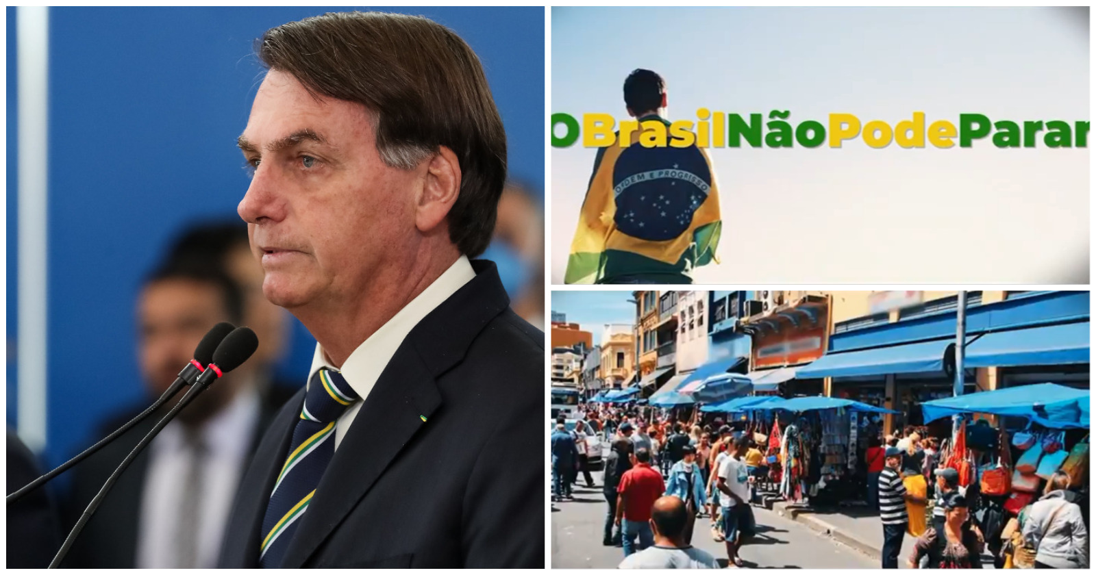 Campanha de Bolsonaro foi suspensa pela Justiça