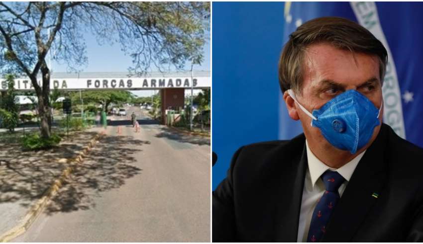 justiça hospital lista infectados bolsonaro