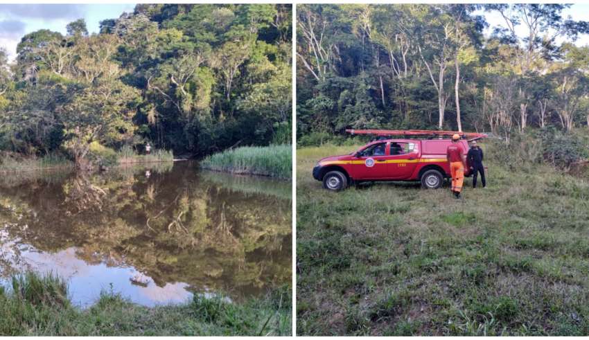 Lago em Bom Jesus do Amparo