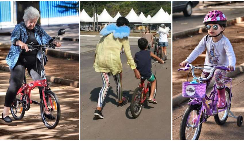 projeto dá aulas de bicicleta de graça