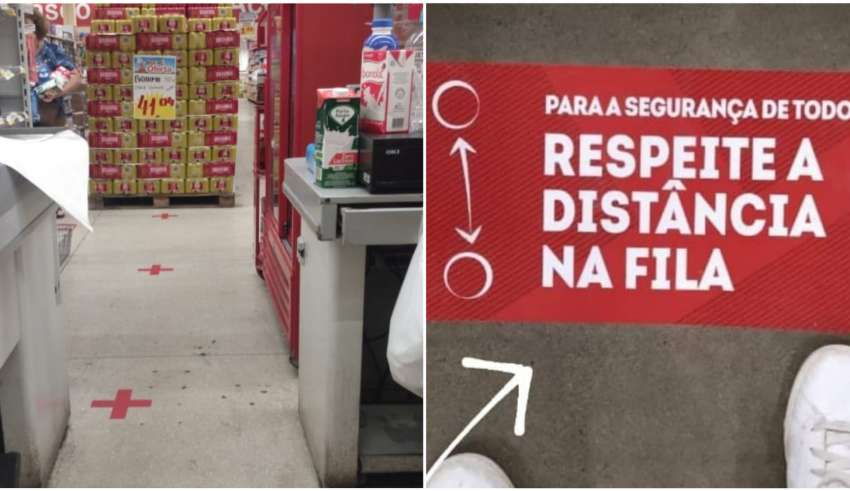 medidas supermercados e farmácias para conter avanço do coronavírus
