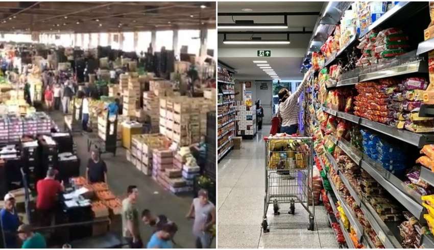 Boslonaro ceasa abastecimento Minas