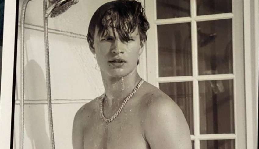 Ansel Elgort nude