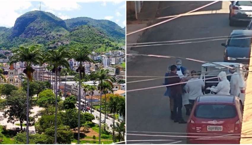 homem coronavirus viaja caratinga ipatinga