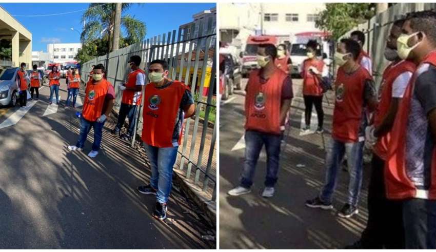 Laranjinhas trabalham diariamente