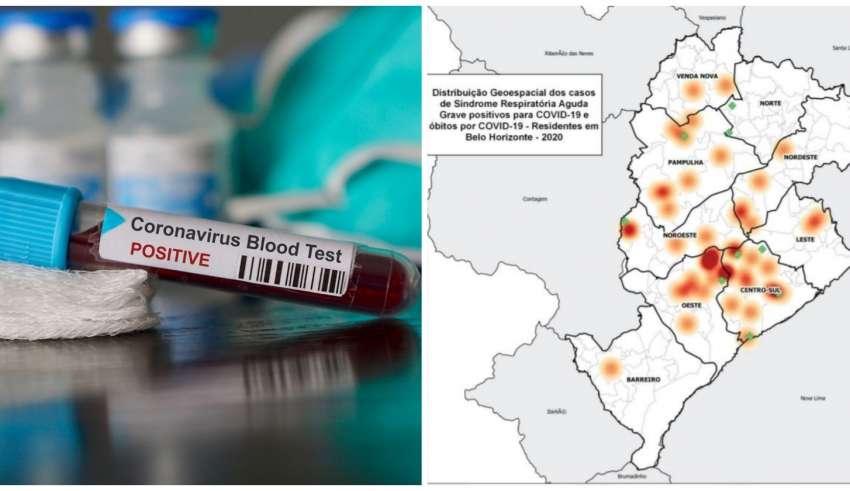 O mapa será atualizado caso ocorra a mudança na incidência de casos na capital
