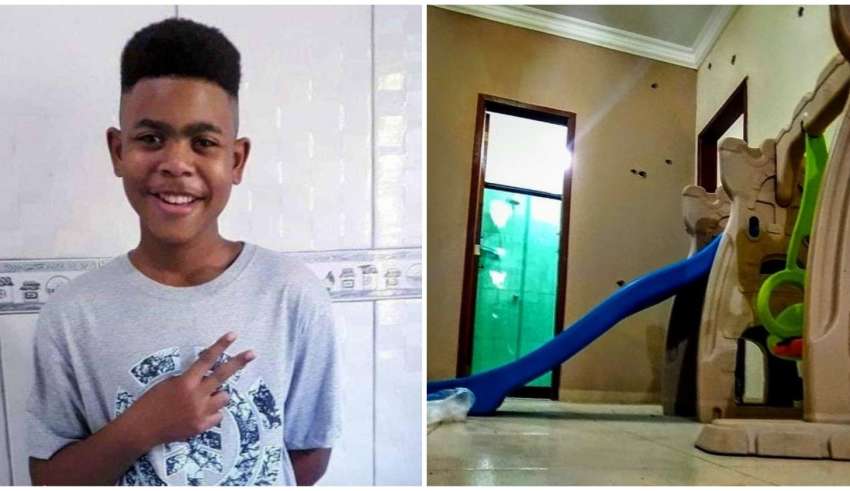 casa de joão pedro tem 72 buracos de tiro