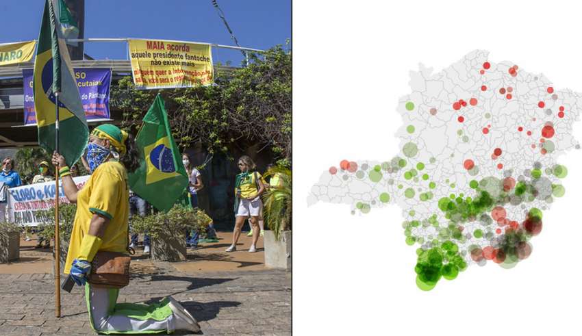 cidades bolsonaristas mais afetadas covid-19