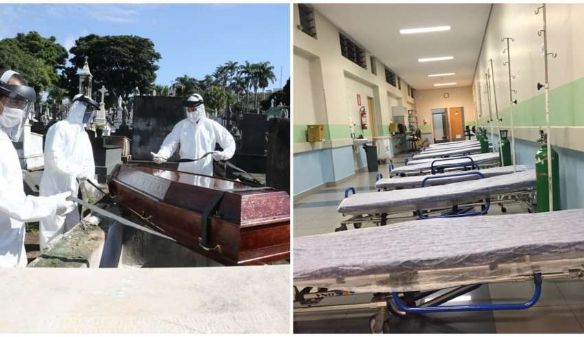mortes covid-19 coronavirus aumento dobro