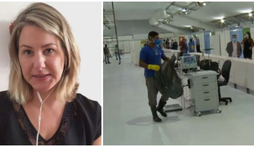 medica denuncia precariedade hospital campanha