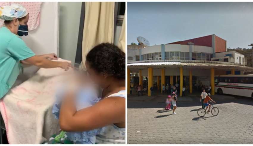 mulher rouba bebe hospital manhuacu