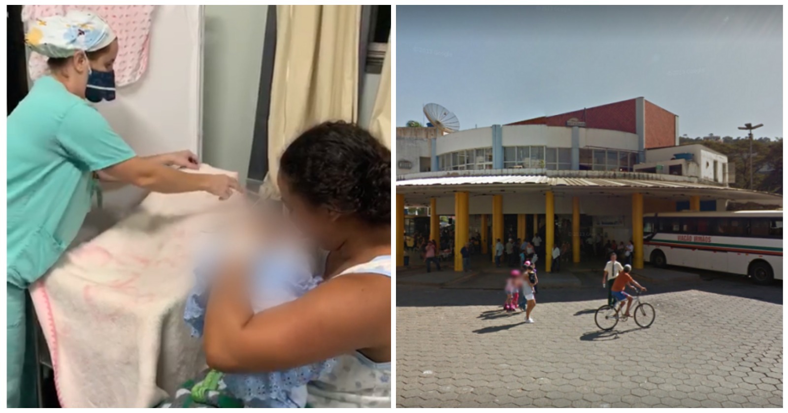 mulher rouba bebe hospital manhuacu